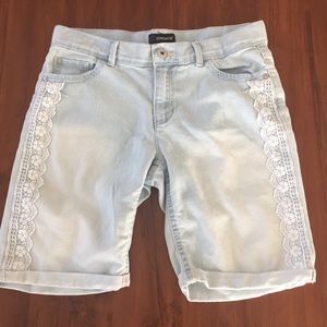 Light blue Jean shorts